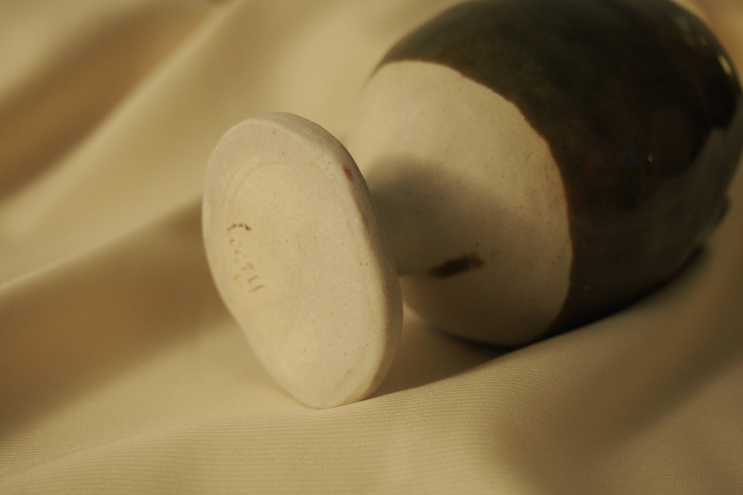 Tulip I Green, Ceramic Goblet