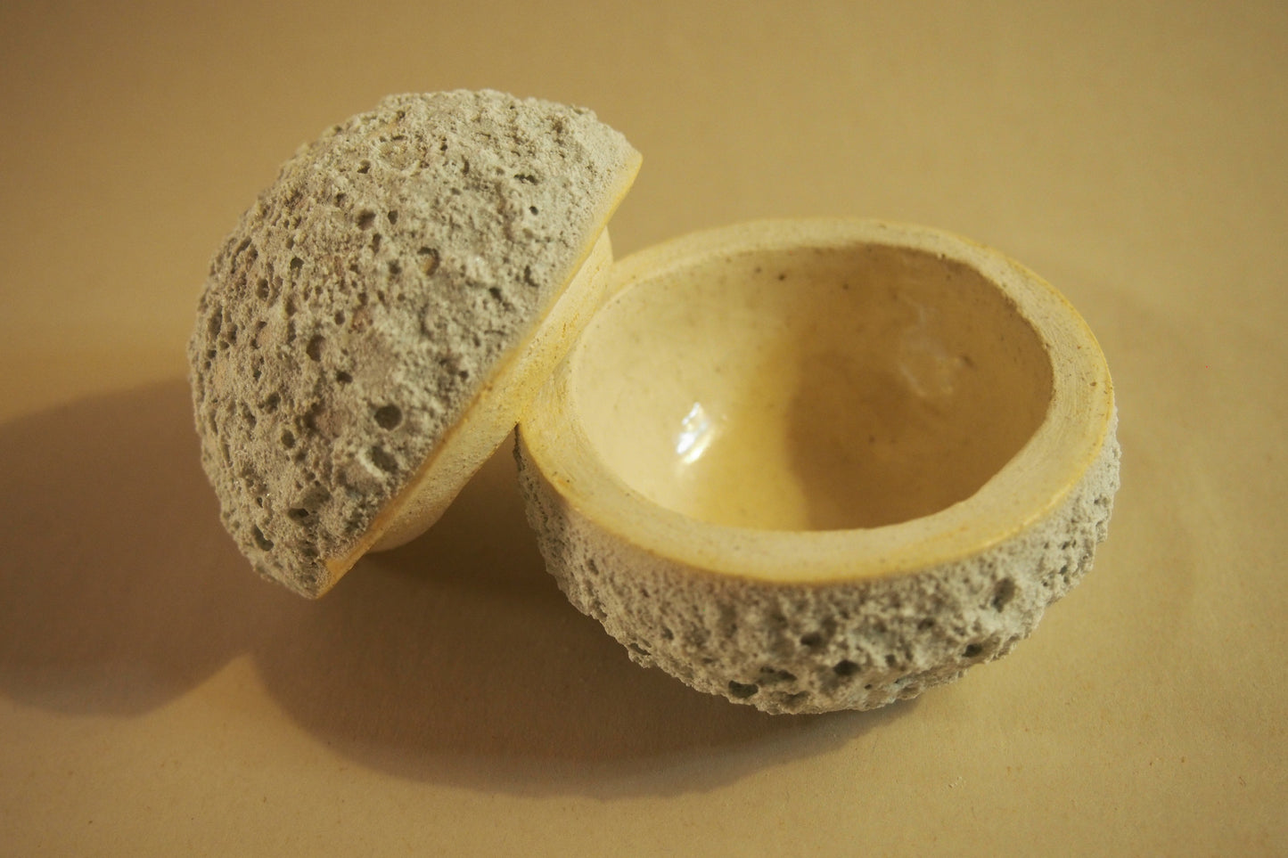 Mini Moon Jar I: Lidded Jewelry Jar