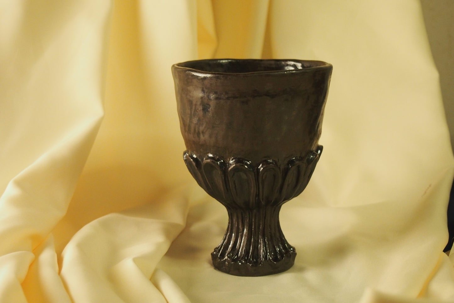 Green Heart II, ceramic sculpture