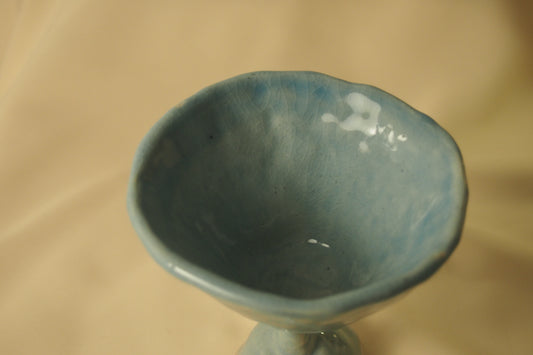 Lily IV,  Ceramic Wine Glass