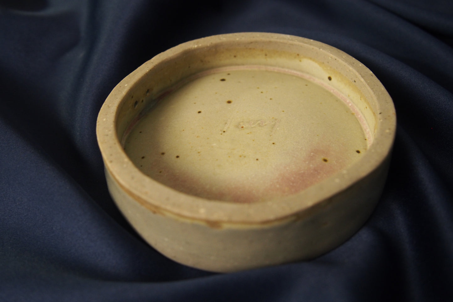 Pattern round trinket dish