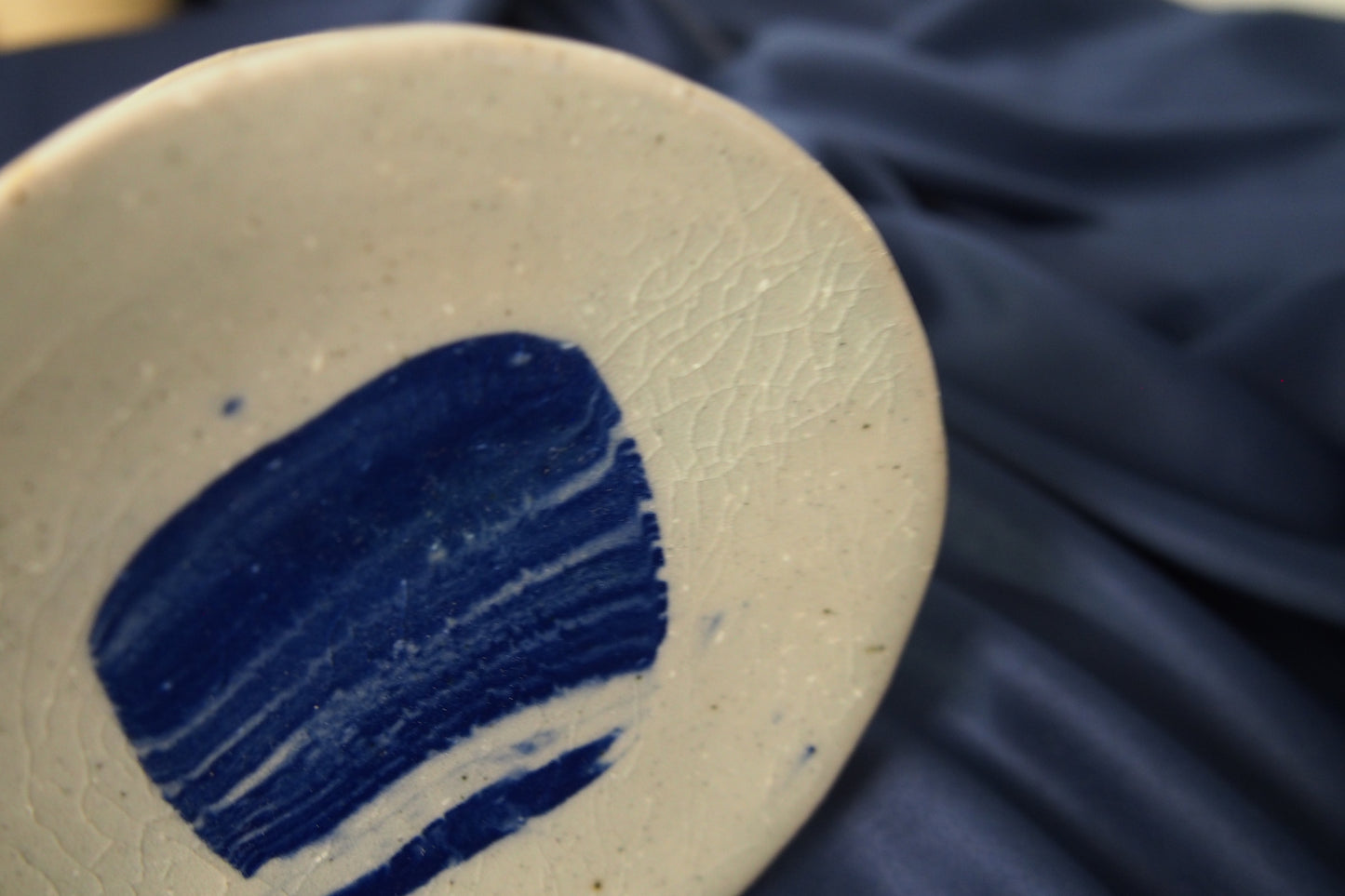 Pattern round trinket dish