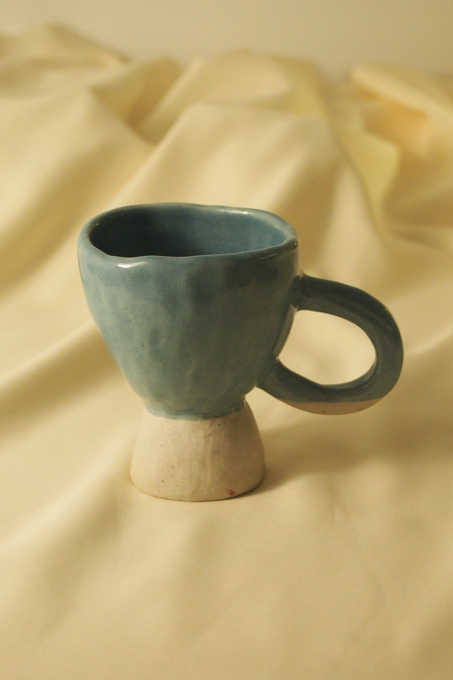 Footed Ceramic Cup I