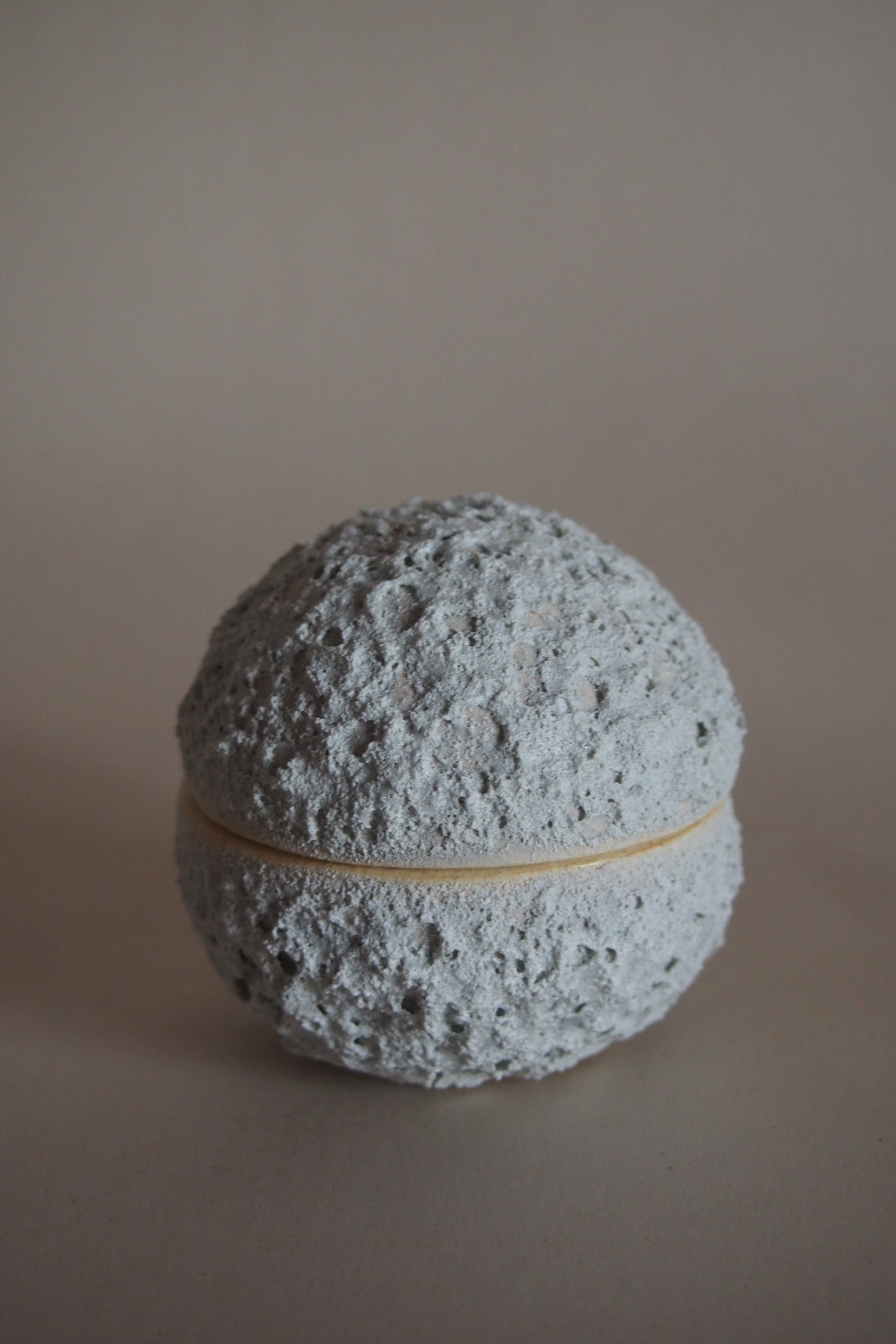 Mini Moon Jar I: Lidded Jewelry Jar