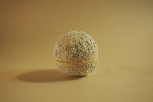 Mini Moon Jar VII: Lidded Jewelry Jar